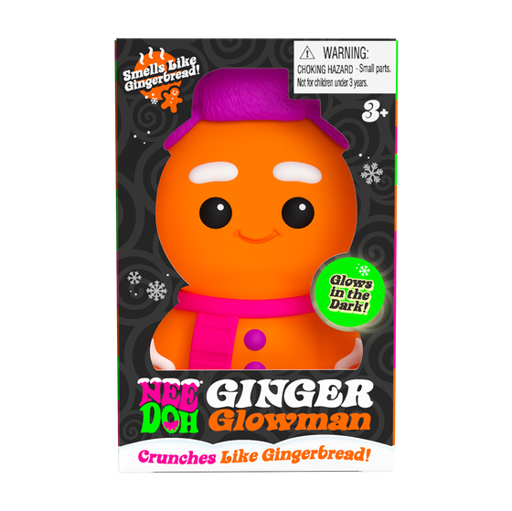 NeeDoh Ginger Glowman H08A